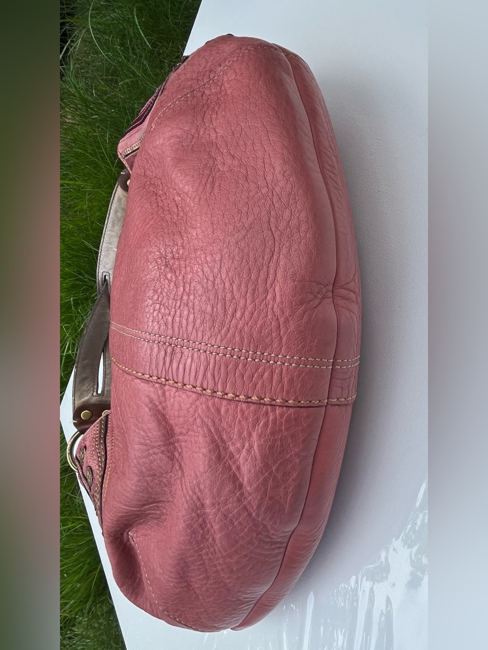 Vintage Coach Soho Shoulder Bag - Style 10478 - Pink - Picture 3 of 10